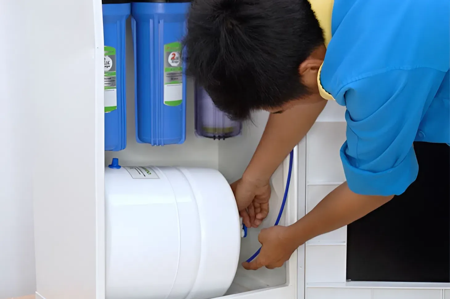 Sửa máy bơm áp bộ lọc nước gia đình