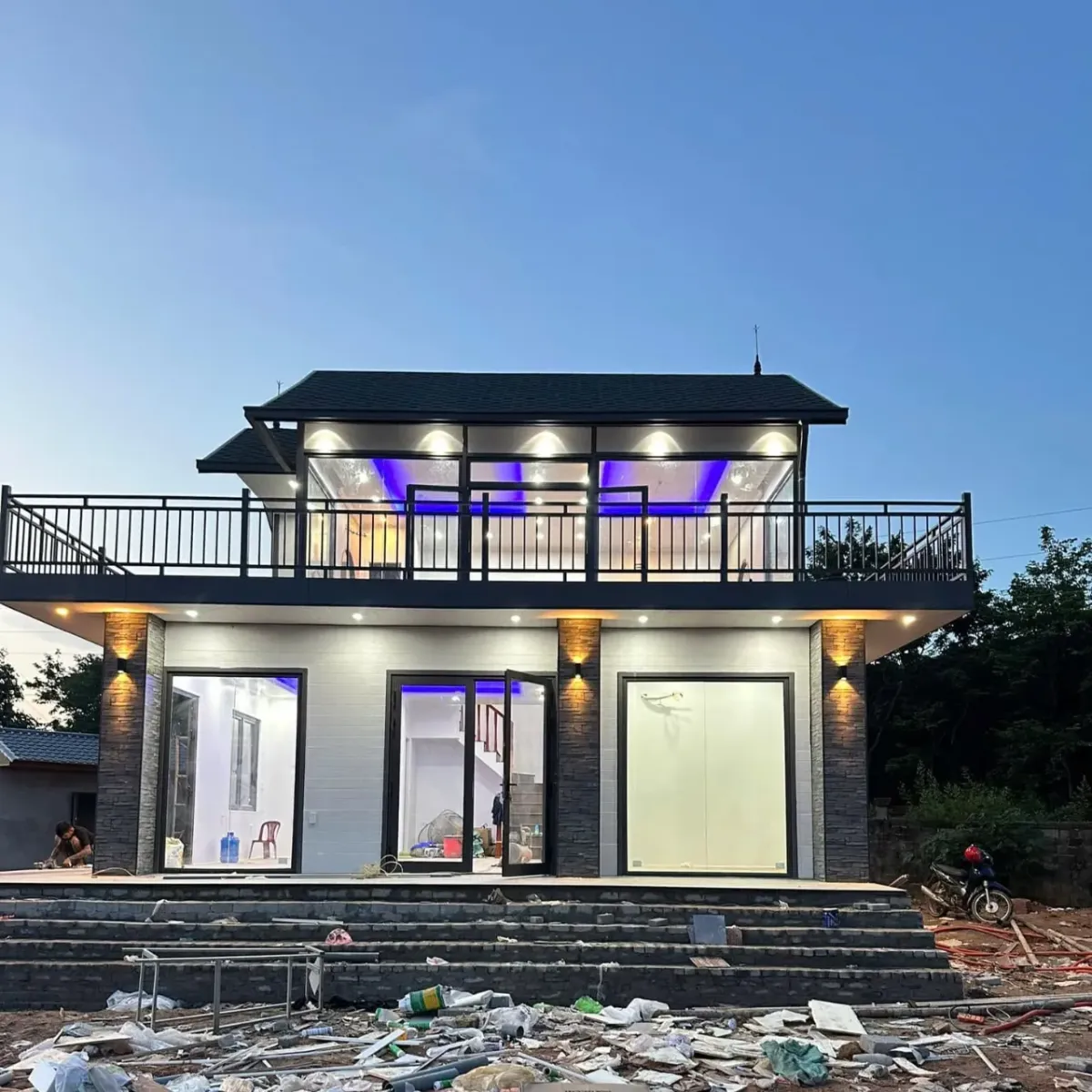 Lắp đặt nhà lắp ghép Văn Giang Hưng Yên Lắp đặt nhà lắp ghép Văn Giang Hưng Yên