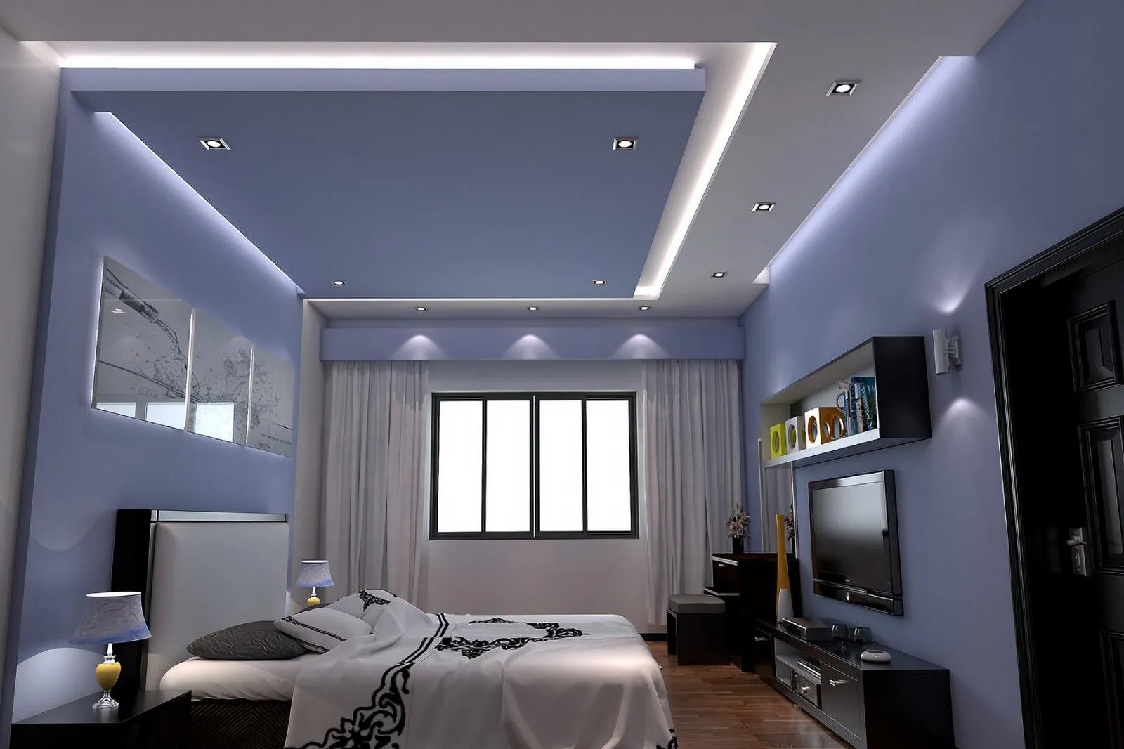 Thi công ttrần thạch cao Hưng Yên